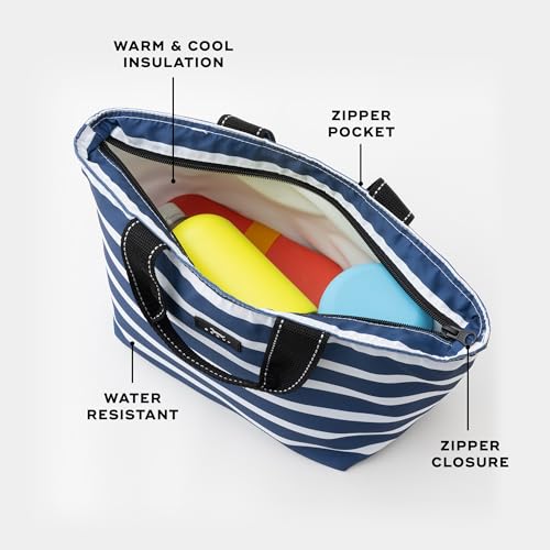 SCOUT Nooner Insulated Lunch Box for Women with 6 Can Capacity - Lightweight Work Lunch Bag for Teachers and Nurses - Soft Cooler for Beach Travel and Picnic - Image 4