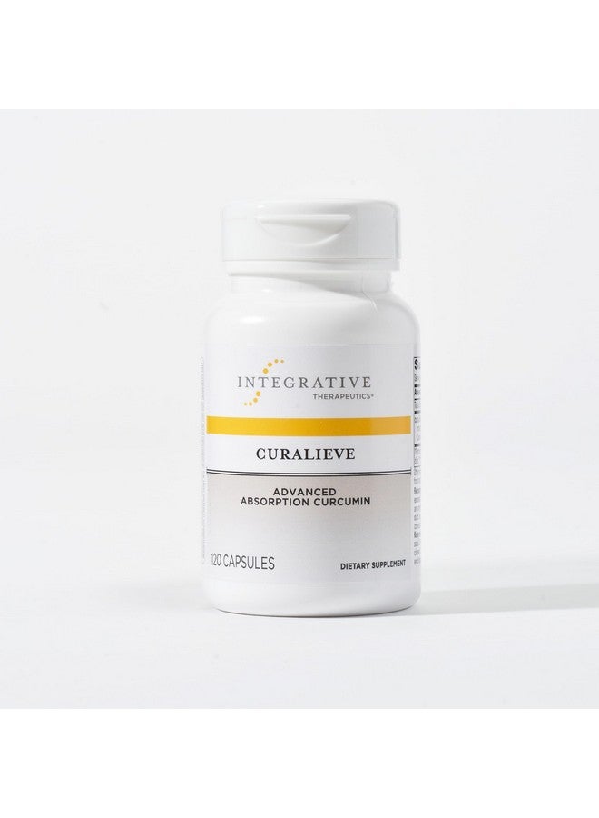 Integrative Therapeutics Curalieve - Dietary Supplement with Bioavailable Curcumin - Supplement to Support Antioxidant Pathways & Joint Function* - Vegan & Gluten-Free - 120 Capsules - Image 1