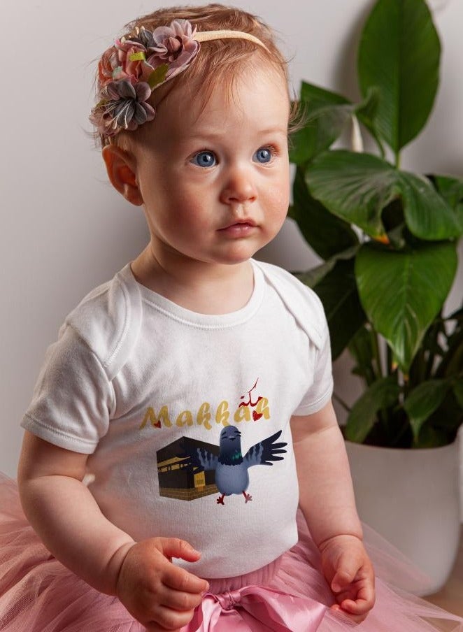 Cotton Newborn Bodysuit with a Graphic Design – Ultra Soft 100% Cotton