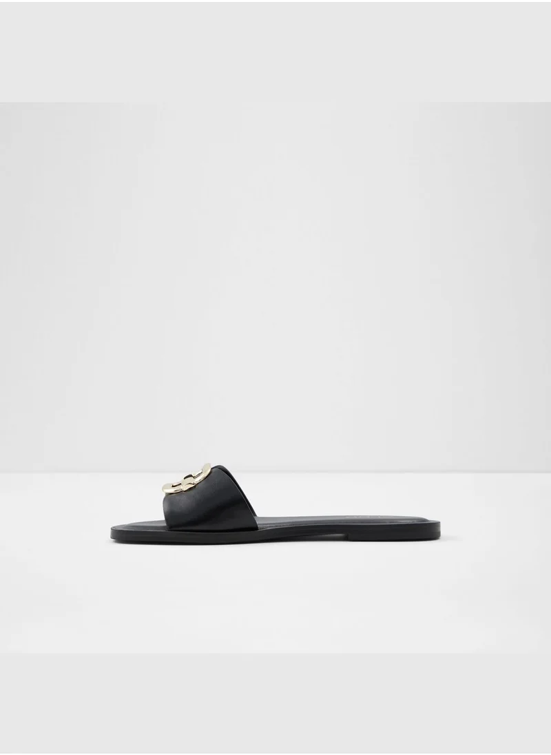 ALDO Synthetic Leather Sandal Flat Heel