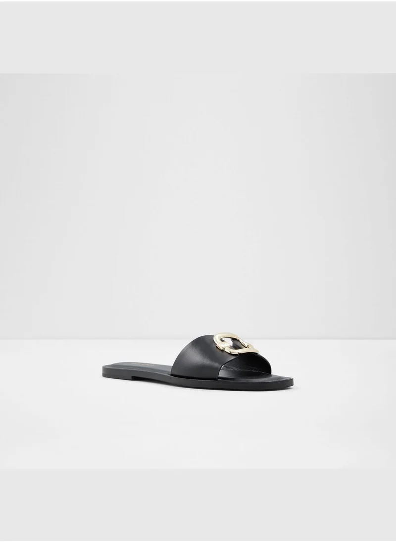 ALDO Synthetic Leather Sandal Flat Heel