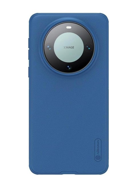 غطاء للحواسيب المحمولة Huawei Mate 60 Pro / Mate 60 Pro Plus درع فائق التجميد صلب PC غير لامع مضاد للخدش ومضاد للصدمات (أزرق)