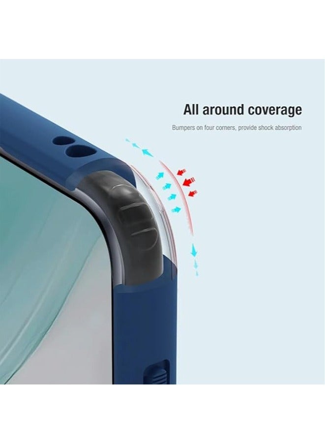 for Huawei Mate 60 Pro/Mate 60 Pro Plus Case Super Frosted Shield Hard PC Matte Anti-Scratch Shockproof Cover (Blue) - Image 2