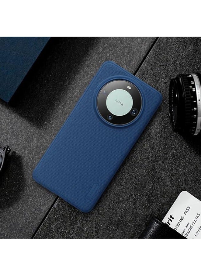 for Huawei Mate 60 Pro/Mate 60 Pro Plus Case Super Frosted Shield Hard PC Matte Anti-Scratch Shockproof Cover (Blue) - Image 3
