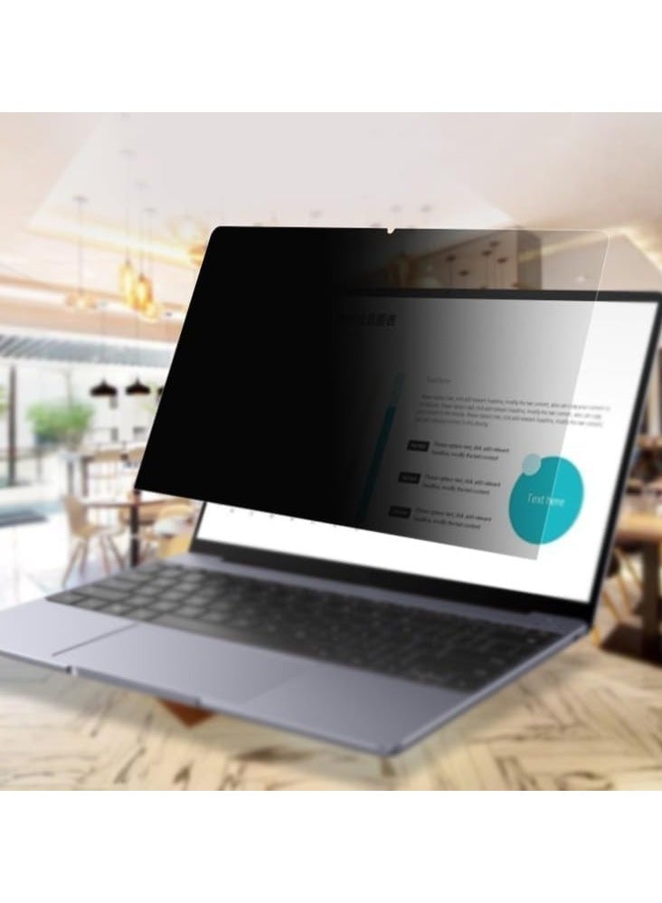 Privacy Screen protector compatible with Huawei MateBook X Pro 2024 14.2-inch protector, anti-spy, no bubbles, anti-spy protector sticker - Image 2