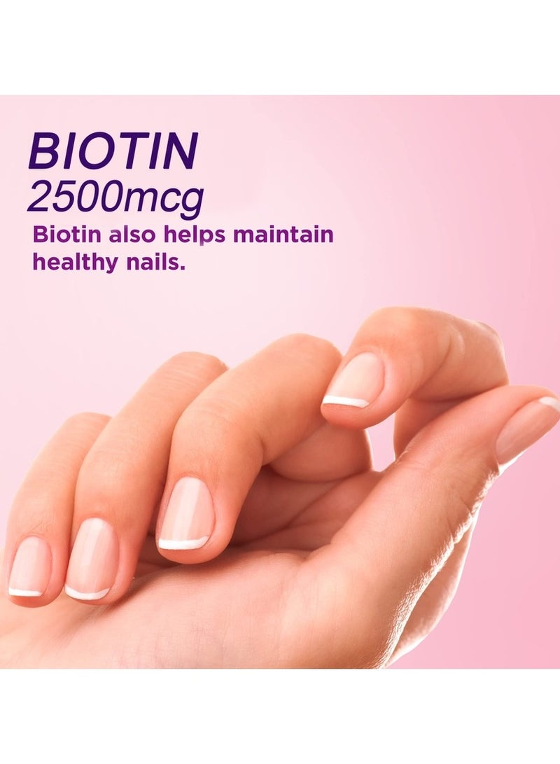 Hair, Skin and Nails Gummies  Strawberry Flavored 100 mg Collagen Health and Beauty
