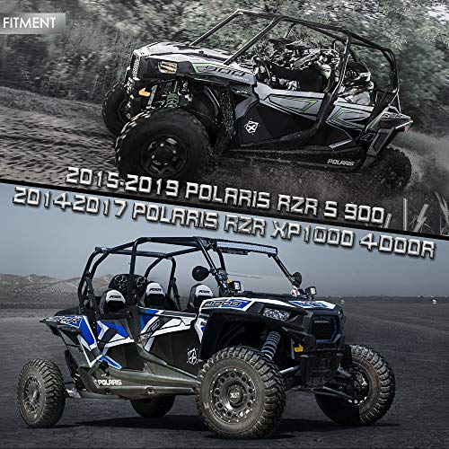 Xprite RZR XP 4 Aluminum Lower Door Panel Inserts Kit for 4 Doors 2014-2022 Polaris RZR S 900 XP 1000 Turbo - Image 5
