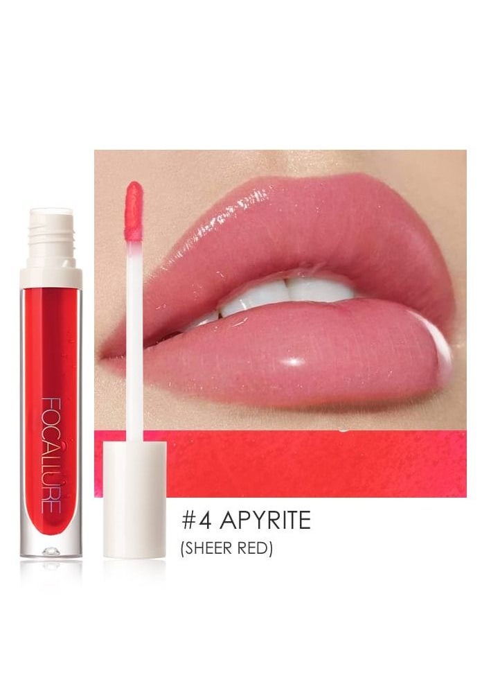 FOCALLURE ملمع شفاه عالي اللمعان Apyrite FA-153 #4  - Image 1