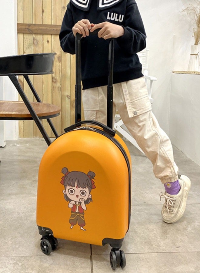 Kid’s Trolley Luggage ,Travel Smart Luggage Wheeled Suitcases Rolling Suitcase for Travel and School - Image 3