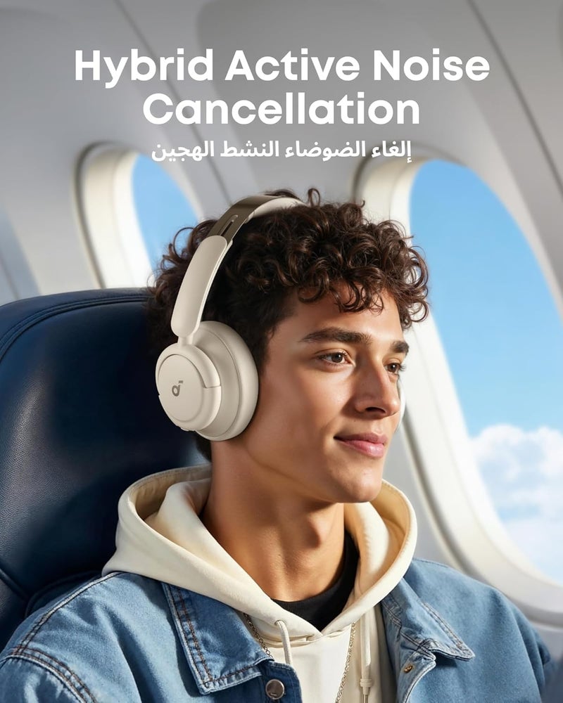 soundcore by Anker Q30 Hybrid Active Noise Cancelling Headphones with Multiple Modes, Hi-Res Sound, Custom EQ via App, 53H Playtime, Comfortable Fit, Bluetooth Headphones, Multipoint Connection - Image 3