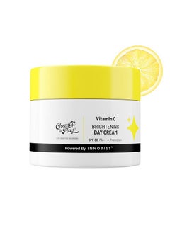 Chemist at Play Brightening Day Cream | Spf | Face Cream | Skin Brightening & Moisturisation | 30X Vitamin C With Camu Camu | Mineral Oil & Petroleum Free | Lightweight | 50G  - Image 1