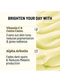 Chemist at Play Brightening Day Cream | Spf | Face Cream | Skin Brightening & Moisturisation | 30X Vitamin C With Camu Camu | Mineral Oil & Petroleum Free | Lightweight | 50G  - Image 2