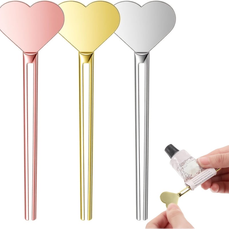 6Pcs Metal Tube Squeezer Set for Toothpaste and Cream Roller - Image 2