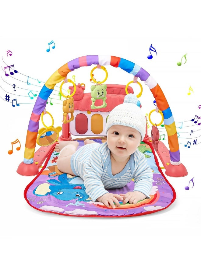 سجادة لعب موسيقية للأطفال مع لوحة مفاتيح بيانو - الكود (518B-02)  - Image 1