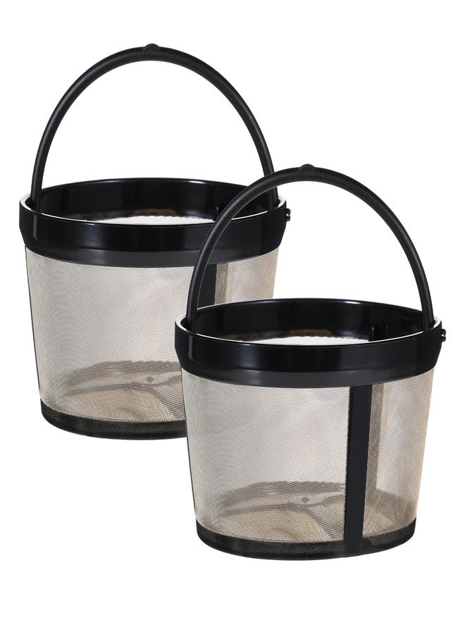 BOHUIZ 2Pcs Reusable Coffee Filters, 4-8 Cup Nylon Mesh Coffee Filter with Handle Reusable Coffee Filter Basket for Mr. Coffee Makers and Brewers - Image 1