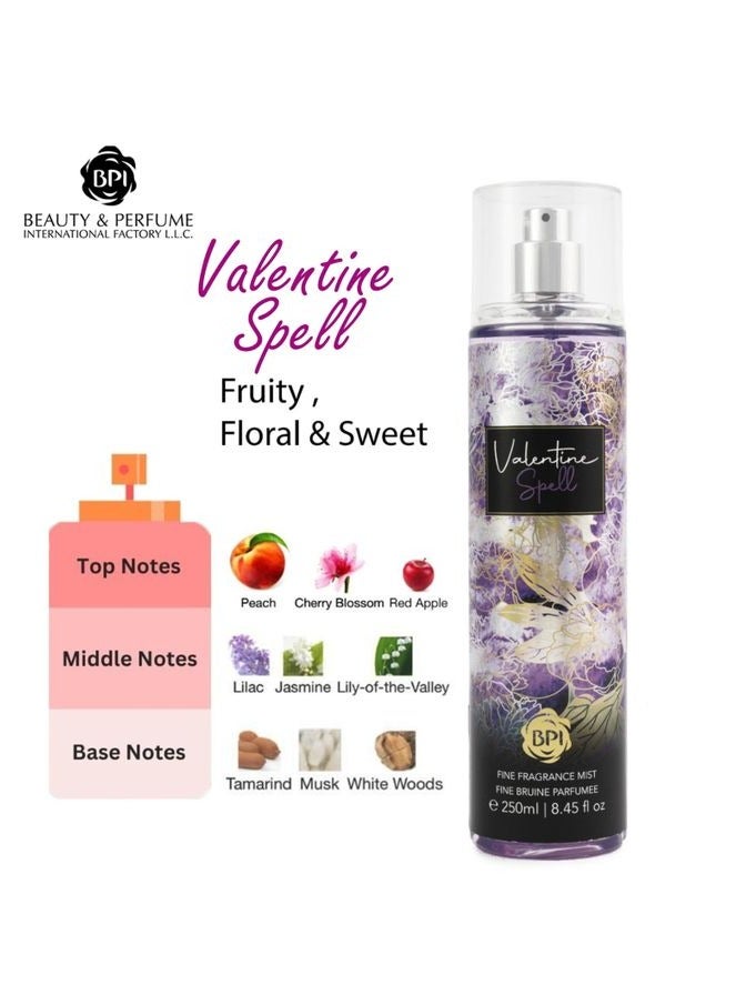 BPl Bpi Valentine Spell - Fragrance Mist - Women - 250ml - Image 2
