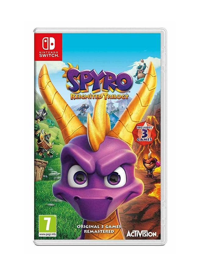 أكتيفجن لعبة "Spyro Reignited Triology Adventure" (إصدار عالمي) - مغامرة - nintendo_switch - Image 1