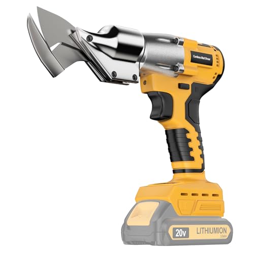 Labfintom Cordless Sheet Metal Cutter Brushless Compatible with Dewalt 20v Max Battery(Tool Only), Metal Shears 360 Degree Pivoting Head for Cutting Stainless Sheet, Metal, Iron, 221 Ft-Lbs - Image 1