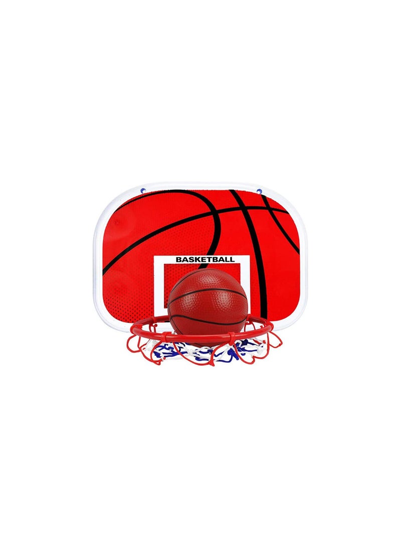 GGOOT Basketball Backboard and Hoop Set Free Standing Basketball Set Indoor Outdoor Sports Ball Toy 150cm Red - Image 3