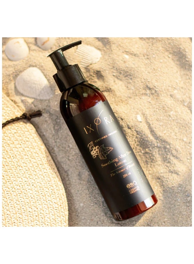 IXORA Soothing After Sun Lotion - Certified Organic - Calm and soothe your skin - Deeply moisturizes and nourishes - Locks in the moisture and reduce peeling. - GMO Free - Vegan Friendly - Image 1