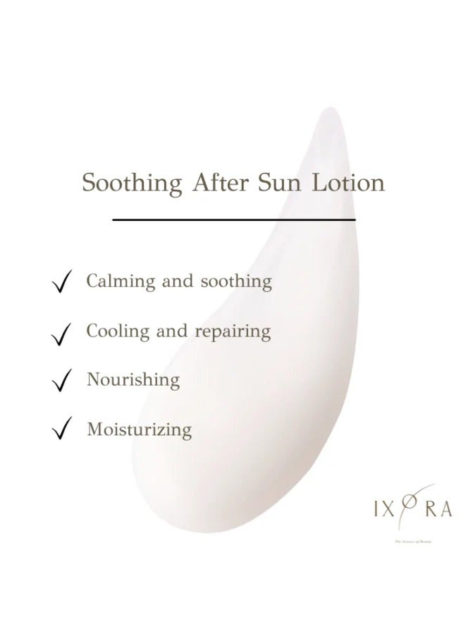 IXORA Soothing After Sun Lotion - Certified Organic - Calm and soothe your skin - Deeply moisturizes and nourishes - Locks in the moisture and reduce peeling. - GMO Free - Vegan Friendly - Image 3
