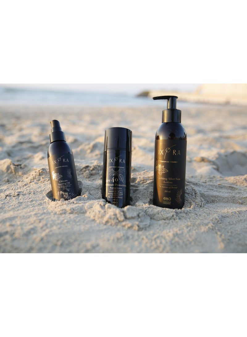 IXORA Soothing After Sun Lotion - Certified Organic - Calm and soothe your skin - Deeply moisturizes and nourishes - Locks in the moisture and reduce peeling. - GMO Free - Vegan Friendly - Image 5