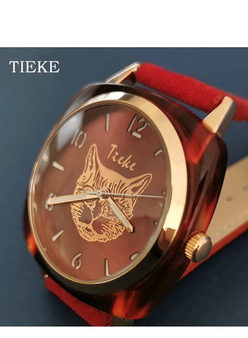 TIEKE ساعة نسائية عصرية - Image 4