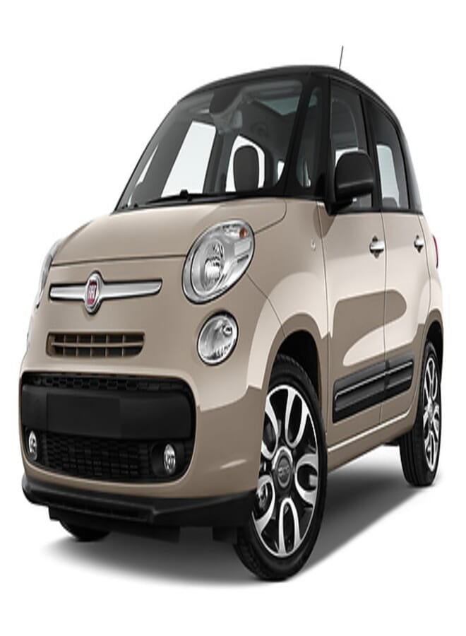 car Cover 2 Layers for Fiat 500L Lounge Mini MPV 2017  Waterproof, UV, Dustproof, Outdoor Convertible Cover (Two years warranty)