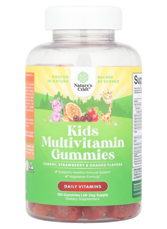 Kids Multivitamin Gummies Cherry Strawberry & Orange 120 Gummies - pzsku/Z30550518476C6C9D00E9Z/45/_/1730767380/5b01a1b9-6bbb-4280-8bb6-0a08e855d886