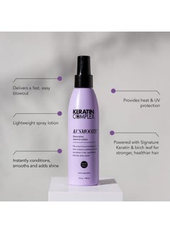 كيراتين كومبليكس - مجموعة Blow Dry Essential Smooth Kit - Keratin Obsessed، 5 أونصة سائلة + لوشن Kcsmooth Leave-In، 5 أونصة سائلة  - Image 5