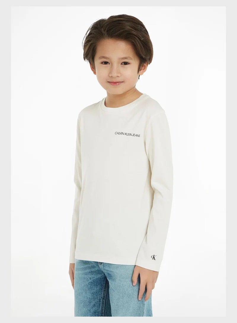 Calvin Klein Jeans Kids Round Neck T-Shirt