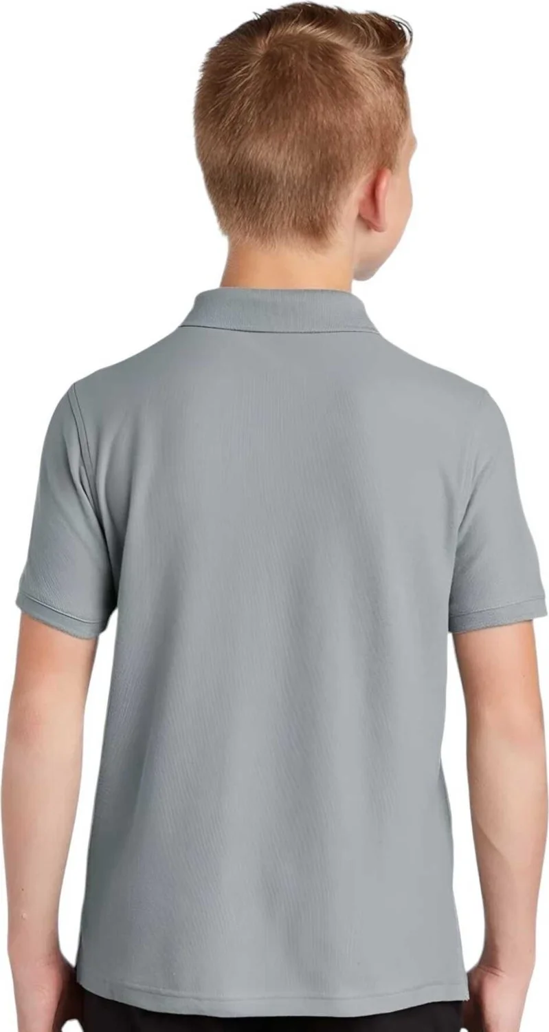 تيزجيلسين 3-Piece Boys Cotton Polo Collar T-Shirt Daily and School Uniform School T-Shirt