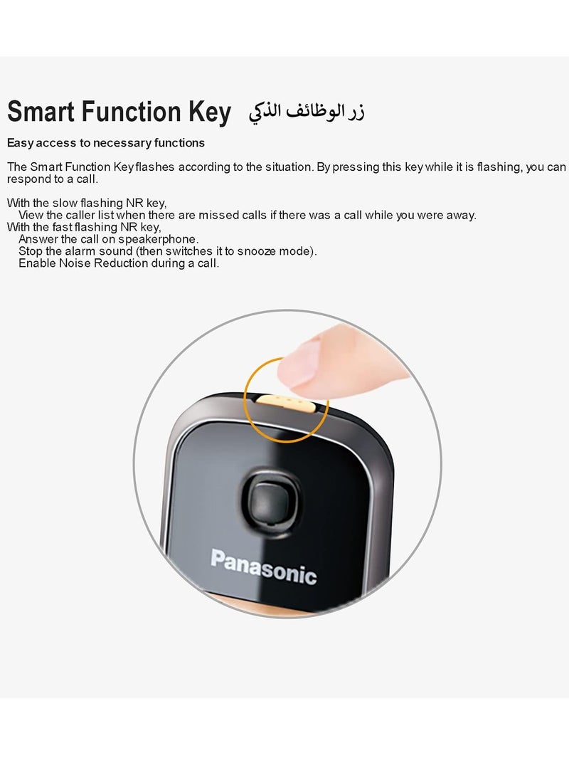 Panasonic - Panasonic KX-TG6712 Digital Cordless With Tow Handset - Image 1