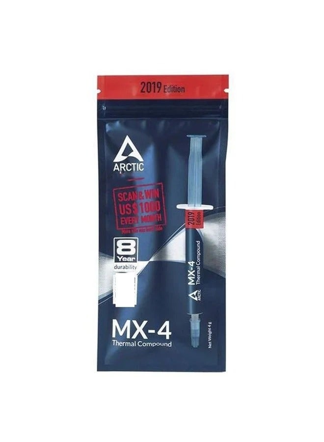 Arctic MX-4 Thermal Conductive Silicone Grease Computer CPU Graphics Card High Thermal Conductivity Insulation Heat Dissipation