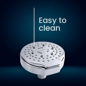 Mila India MILA Cliq Shower Head MSXX0100CM Shower Head surface Multi function RainMistMassageMixed SprayMixed SprayMixed Spray 130mm - Image 3