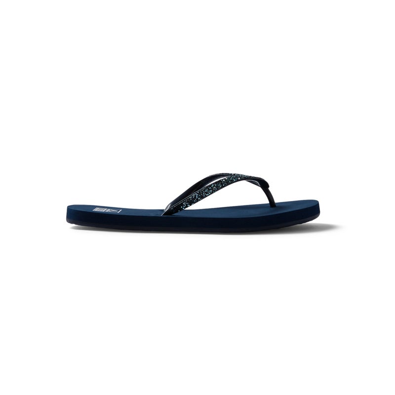 Reef Stargazer Womens Beach Flip Flop, Super Lightweight and Soft Footbed, Thin Glitter Strap, Mermaid, 9 - Image 5