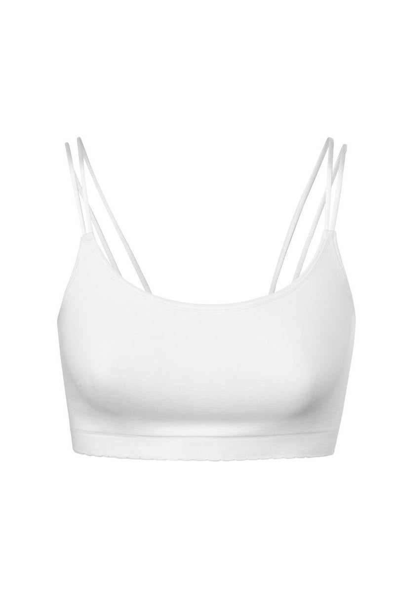 Tchibo Women Seamless Lace Bralette, White  - Image 3