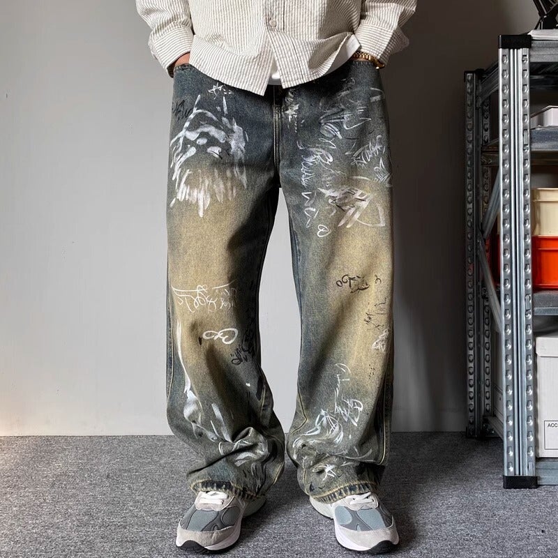 Unisex Casual Daily Denim Jeans - Image 3