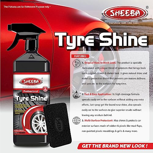 Sheeba Tyre Shine Polish (1000ml) (STS1PRME) - Image 3