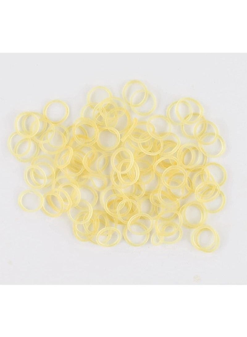 Generic 500 pcs Orthodontic Elastic Bungee Bands, 3.5 oz Heavy Duty Dental Rubber Leashes, Free Braces Elastic Pads (5/16 Inch, 7.9mm)  - Image 5