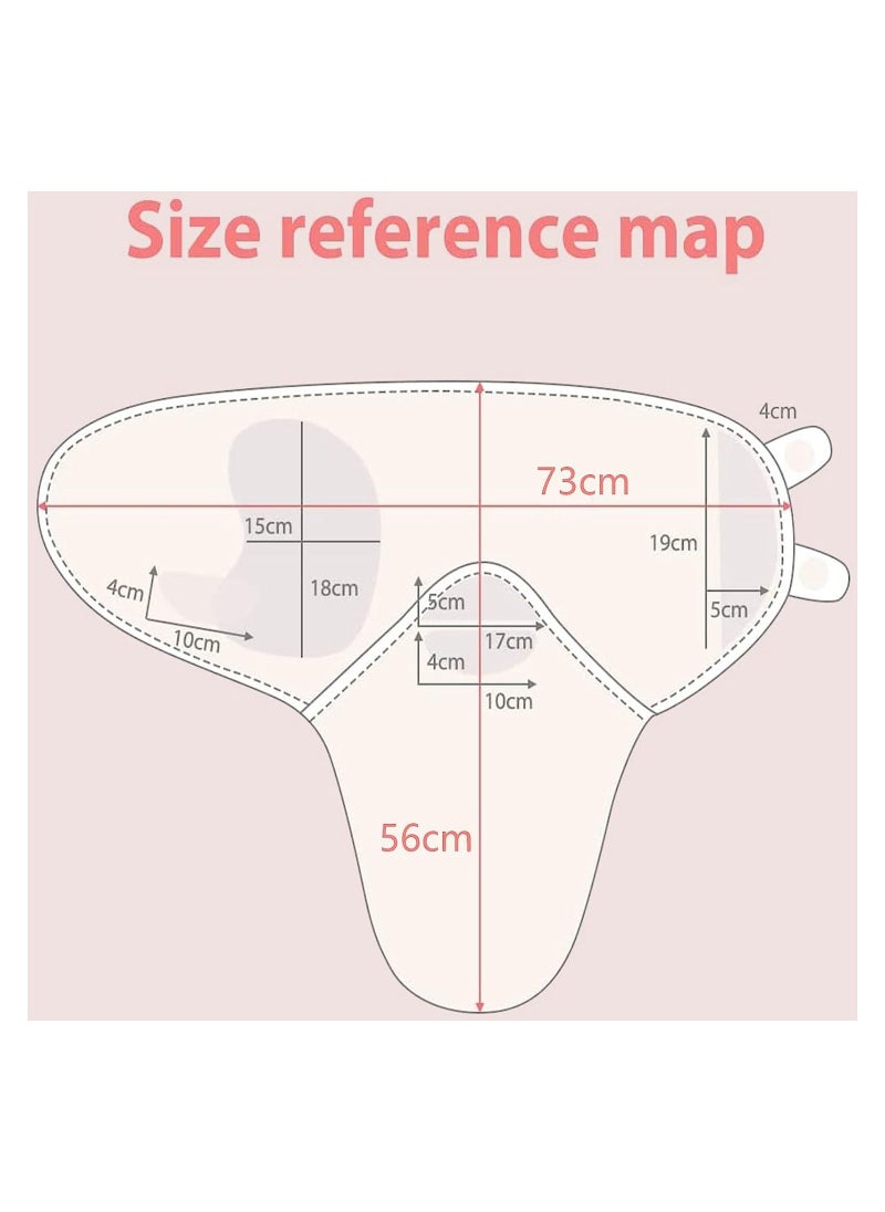 Y&D 3 Pcs Newborn Swaddle Blanket Wrap 0-3 Months 100% Breathable Cotton Swaddlers Sleep Sack with Adjustable Wings for Baby Boys and Girls  - Image 3