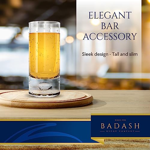 Badash Galaxy Crystal Shot Glasses - 4" Tall 3oz Lead-Free Glassware Set of 6 - Image 5