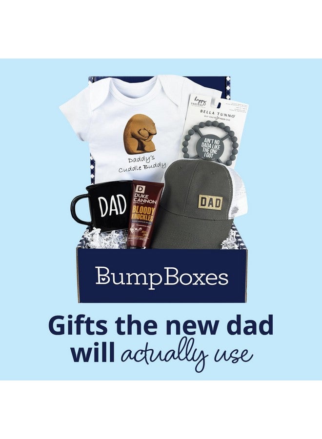 Bump Boxes, First Time Father’s Day Box with Mug, Hat, Teether, Onesie and Balm, Unique Kit for Expecting Fathers, New Dad Gifts for Men - Image 5