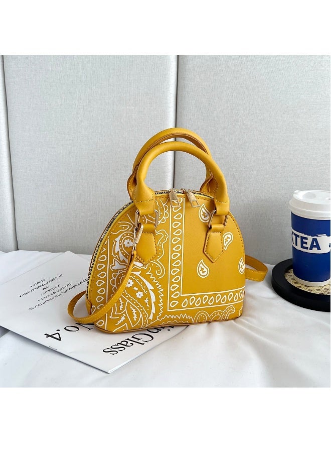 NIBEMINENT Fashionable Korean Version Of Foreign Style Cashew Flower Portable One Shoulder Diagonal Cross Hand - Image 1