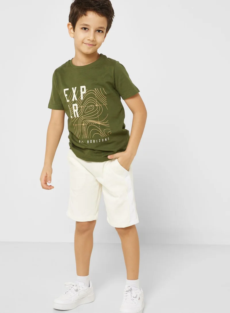 Pinata Cut & Sew Shorts For Boys