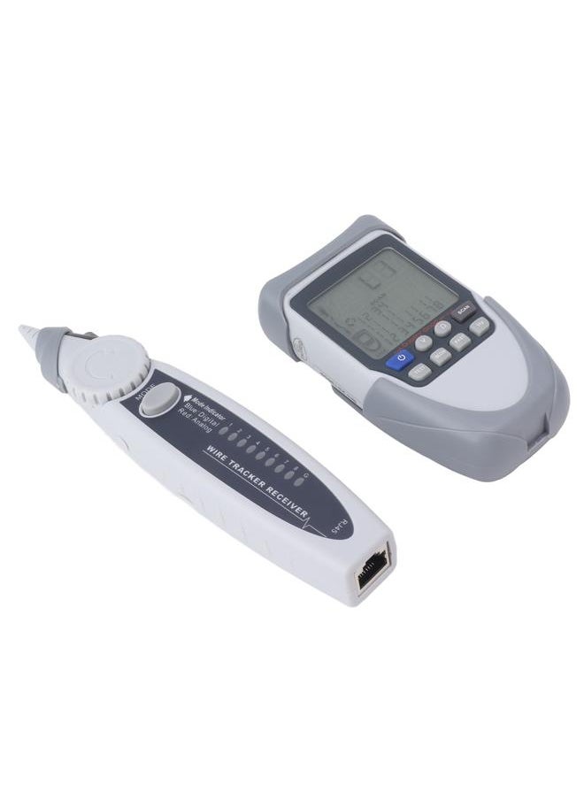 Thoraya LCD Cable Tracer Multifunctional Cable Tracer with Receiver POE Battery Voltage Cable Tester For Telephone Internet Maintenance  - Image 2