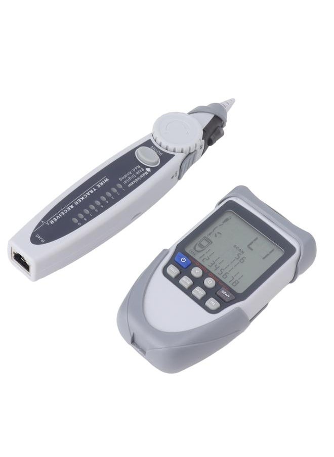 Thoraya LCD Cable Tracer Multifunctional Cable Tracer with Receiver POE Battery Voltage Cable Tester For Telephone Internet Maintenance  - Image 4