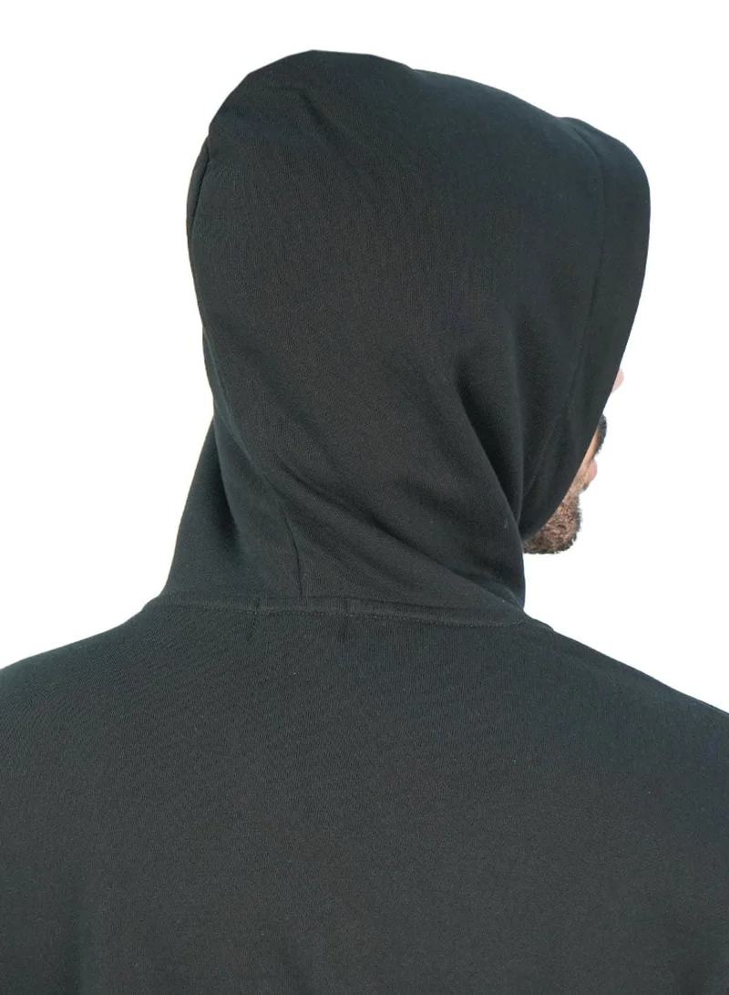 GIORDANO  Men’s Relaxed French Terry Hoodie with Front Print for Men | Best Price UAE