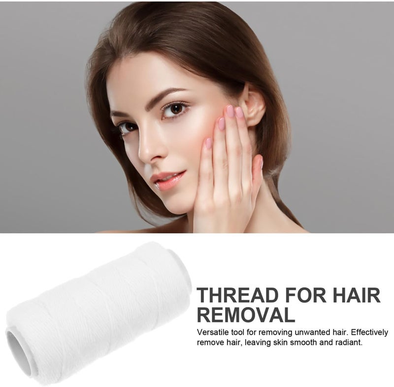 FOMIYES Cotton Thread Hair Removal Tool - Facial Threading Epilator for Chin Upper Lip and Eyebrows Gentle Hair Removal Experience - Image 3