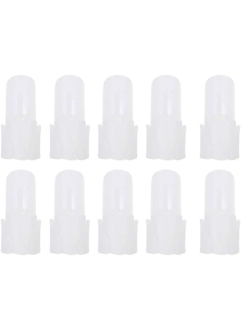 ZJchao - ZJchao Manicure Finger Nail Art Tips Covers 10PcsSet Nail Polish Varnish Protector Holder Manicure Finger Nail Art Tips Cover Nail Protector Nail Polish Protector Finger Nail Protector - Image 1